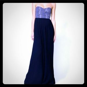Blue maxi dress by Sabine